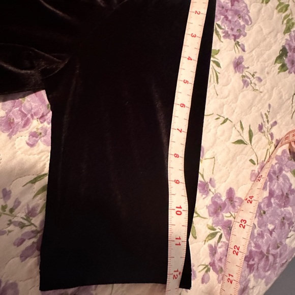 LANDS END VELOUR STYLE DRESS - Picture 6 of 8